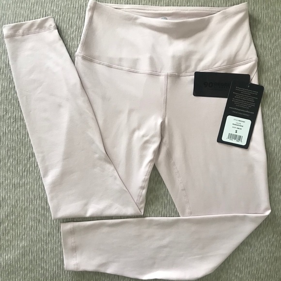 90 Degree Reflex Ankle Leggings - Pearled Rose - Picture 1 of 7